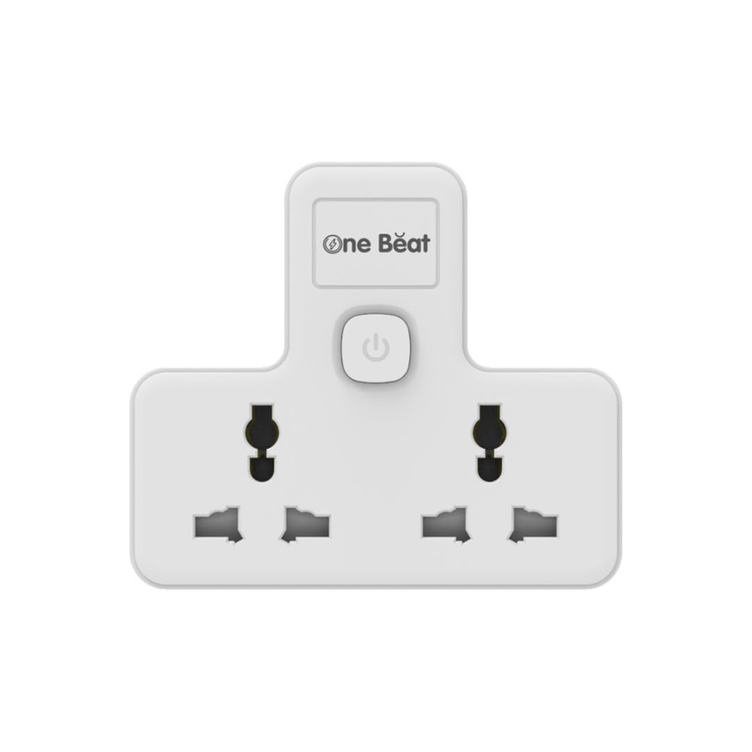 One Beat Cordless Extension Board, Multi Plug with 2 Sockets - Flex Board with Safety Shutter Protection (2 Socket Wall)…-image-29