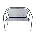 Stackable Steel Bench, E-Coated for Rust Protection