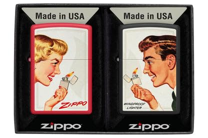 Zippo encendedor grabado personalizado mate vintage