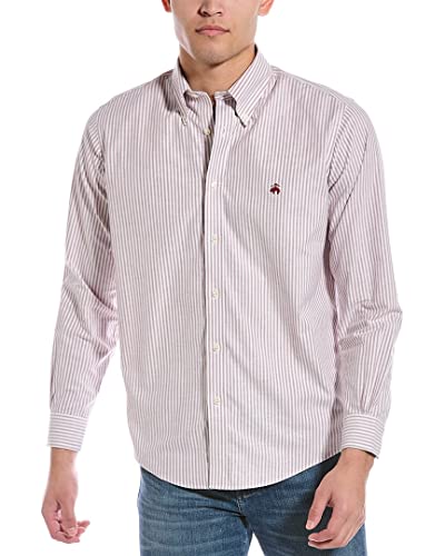 Image of Brooks Brothers Men's Non-Iron Long Sleeve Button Down Sport Shirt
