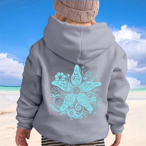 Hoodie Cute Kids Fall Hooded Sweatshirt Girls Loose Fit Long Sleeve Shirts Winter Sweater With Pocket 3-14 Years2