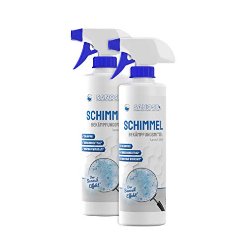 Preisvergleich Produktbild Sanosil S010, 2x 500ml inkl. Handschuhe und Schwamm