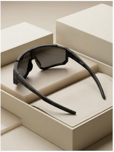 Image of IFLASH Non Polarized Oversized Sports Sunglasses for Men Women, Outdoor Cricket Cycling Hiking Fishing Sunglasses