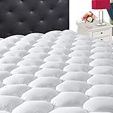 Ecomozz Queen Mattress Pad Cover with (8-21