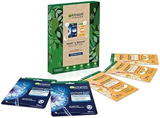 Garnier Sheet Masks Night & Bright Collection, 140g