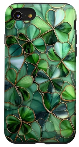�N���[�o�[ ���[�t�� �O���[�� ���p�g���b�N�f�[ �X�e���h���U�C�N �X�}�z�P�[�X iPhone SE (2020) / 7 / 8 �p