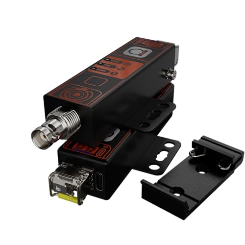 Rallonge fibre optique SDI vers LC monomode 20km et multimode pour rail DIN
