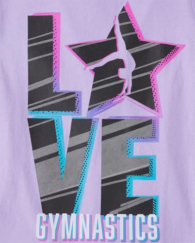Image of The Children's Place Girls' Sports,Trends,Icons Short Sleeve Graphic T-Shirts,3 Pack