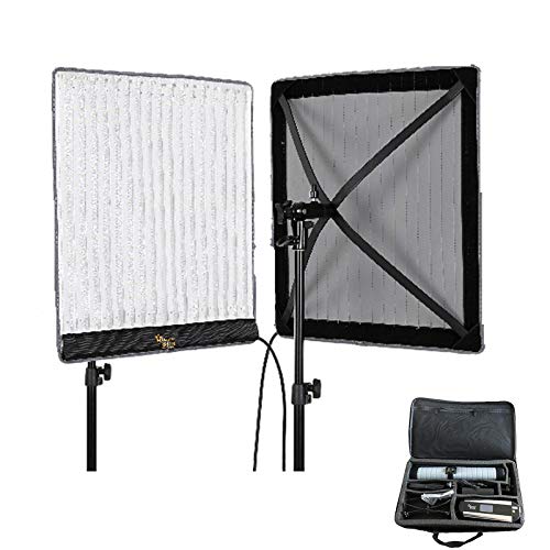 Linkstar Falconeyes RX-11TD 360 LEDs Roll-Flex Video Light 68W 3000K-5600K Bi-Color CRI95 Studio Lighting for Photography Lighting