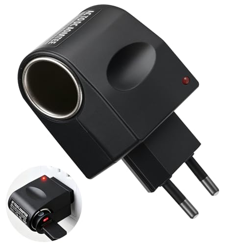 Adaptateur Allume Cigares Secteur pour Voiture 220V vers 12V 500...