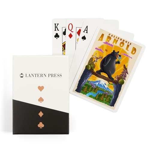 Lantern Press Arnold, California, Baraja Póker 52 Cartas