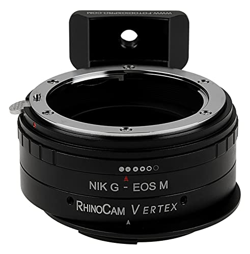 RhinoCam Vertex ��]�X�e�b�`�A�_�v�^�[ Nikon F�}�E���g G�^�C�v D/SLR�����Y����Canon EOS M (EF-M)�}�E���g�~���[���X�J�����ɑΉ�
