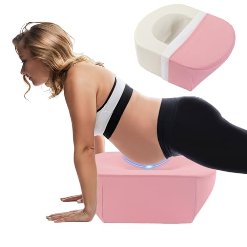 U-Shape Pregnancy Pillow ROYALAY Pregnancy Belly Pillow for Stomach Sleepers, Pregnancy Massage Pillow for Back Pain Relief,...