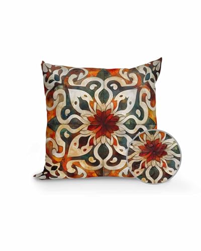 Almohada de poliéster 40.6 cm x 40.6 cm resistente agua