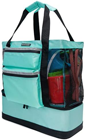 Picnic Necessities Pursetti Zip-Top Organizing Utility Tote Bag