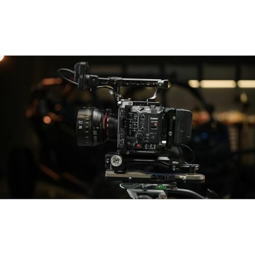 Image of Tilta Camera Cage Pro Kit V-Mount for Canon C400 | Includes Cage, Battery Plate, Shoulder Baseplate, Right Side Arm & More | Arri Rosette, NATO Rail, 3 /8 inch-16 & 1 /4 inch-20