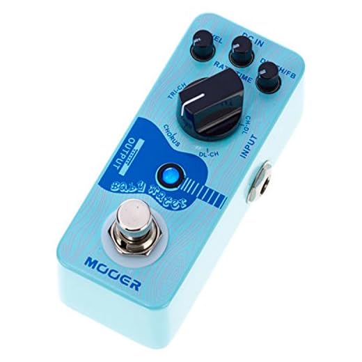Mooer Baby Water Pedale Delay e Chorus per Chitarra Acustica