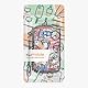 kwmobile Handytasche für Smartphones L - 6,5 - Neopren Handy Tasche Hülle Cover Case Schutzhülle - Comic Symbole Mehrfarbig - 16,5 x 8,9 cm Innenmaße