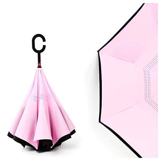 Best invertible umbrella Inverted Windproof Umbrella with C-Hook