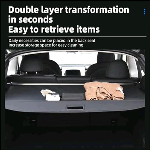 Protector para maletero de coche X5 E70 de lona premium con partición de carga 6