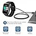Meliya VeryFit Smartwatch Charger Cable, Magnetic 2 Pin Charging Cable for Veryfit Smart Watch IDW13, IDW19, IDW15, ID208, ID208 Plus, ID208BT, ID207, ID205L, ID206 and More (3.3FT)