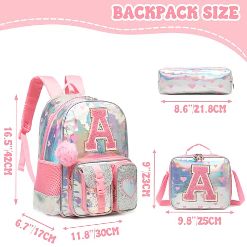 Meetbelify Backpack for Girls Backpacks for Elementary Preschool Students Kids School Cute Backpack with Lunch Box2