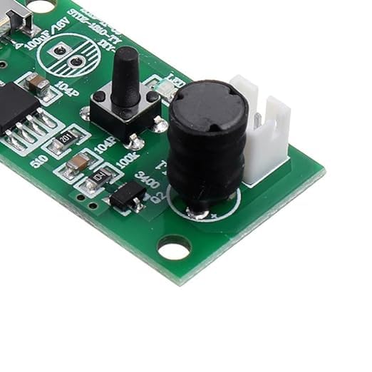 Image of SP Electron Type C 5v DC Ultrasonic Piezoelectric Humidifier Moisture Atomizing Chip Mist maker circuit Board for Electronic DIY Projects, Home and Office Atomizer etc