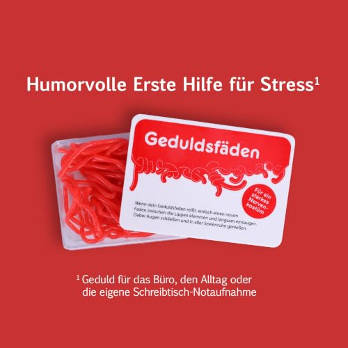 Foto von Liebeskummerpillen Geduldsfäden Fruchtgummischnüre mit Erdbeergeschmack