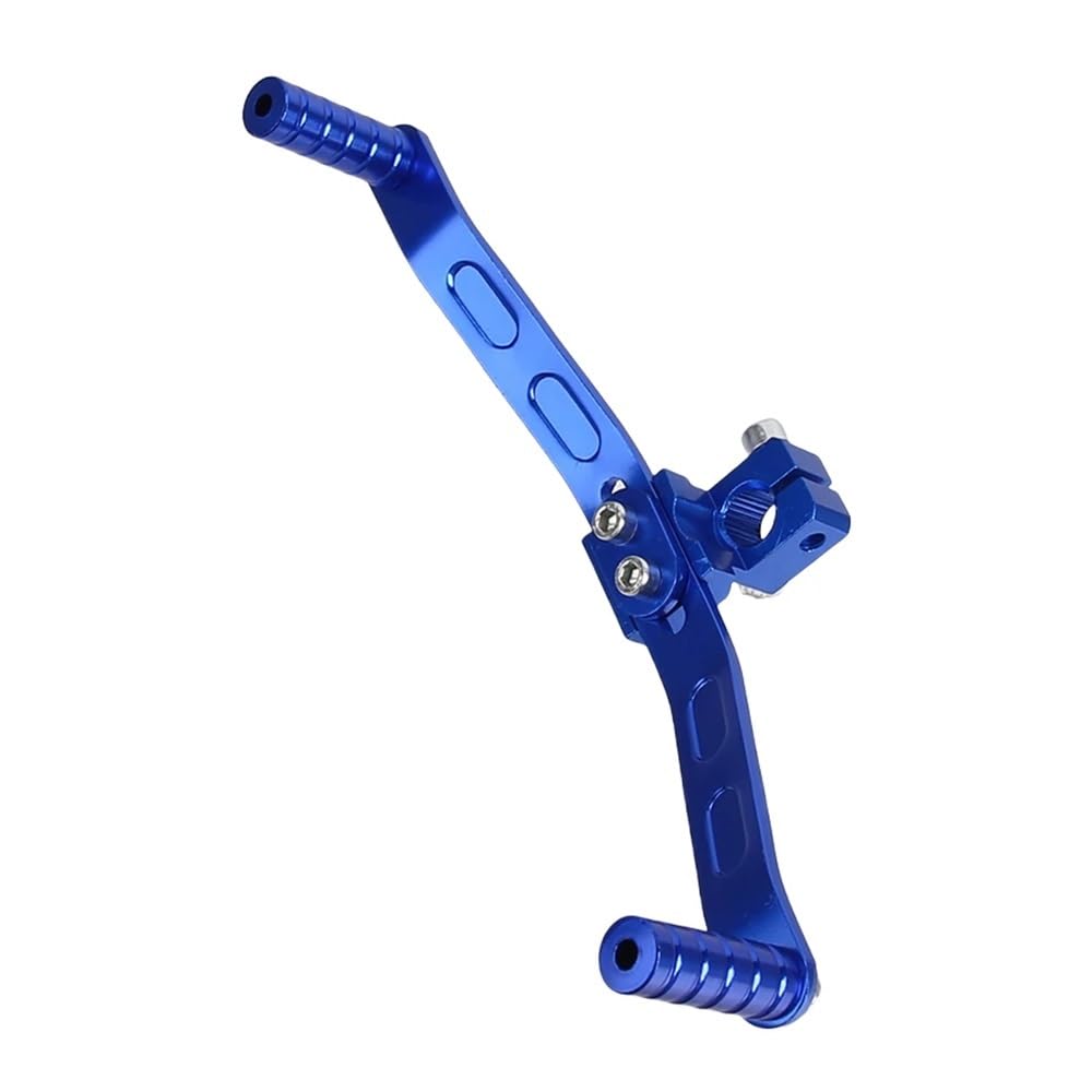 Cvgmsrgset Blue Gear Shifter Shift Lever Universal Motorcycle Bidirectional Shift Lever Pedal Shifter, Used For Scooter Parts(Blue)
