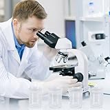 Plastic Measuring Cups,100ml Plastic Measuring Jug-Medication Pots,Graduated Beakers for Kitchen, Lab & Medicine, Clear Liquid Jugs with Measurement Marks for Baking/Cooking/Dosing - Image 3