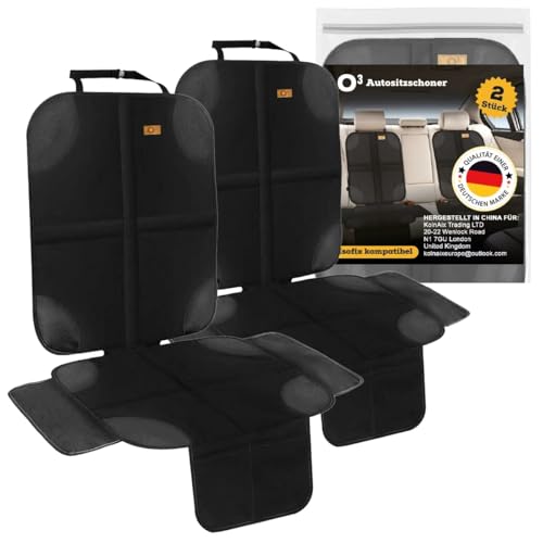 O³ Sitzschoner Auto Kindersitz, 2 Stück Autositzschoner Isofix,...