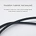 BestCH AC Power Cord Outlet Socket Cable Plug Lead for DJ-Tech USOLO MKII USOLOMKII USOLO MK II DJTech Digital DJ Turntable USOLO Pro USOLOPro Compact USB Player and Controller