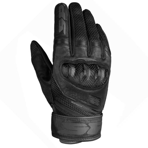 SPIDI Power Carbon Damen Motorradhandschuhe, schwarz, XS