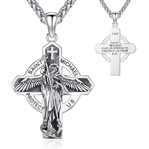 Collier en argent 925 anti-allergie avec amulette protectrice pour une peau préservée