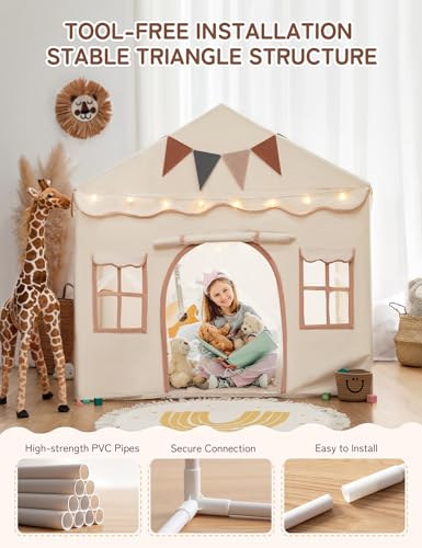 Besrey Kids 2-in-1 Play Tent