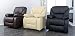 ECODE Sillón de Masaje Relax Monaco, 10 Vibromotores Ondulantes, Reclinación 160º, Función...