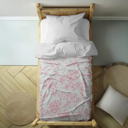 Image of StarAndDaisy Soft Cotton Baby Blanket for Newborns & Infants /Lightweight, Breathable, All-Season Swaddle Wrap - Pink
