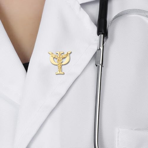 Image of Doctor Nurse Cartoon Pin,Medical Enamel Brooch Jewelry for Nursing Student Backpack Lapel Badge Gifts