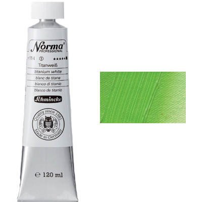 Schmincke Norma Professional - Peinture à l'huile - Vert Permanent - 120ml
