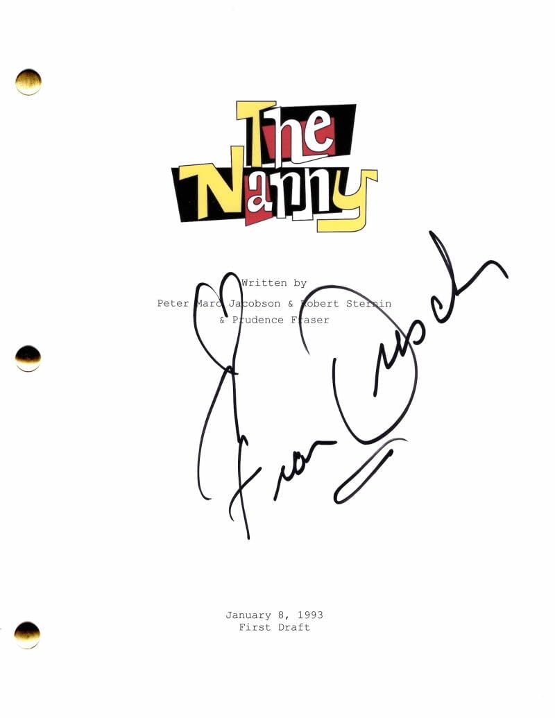 Fran Drescher Signed Autograph The Nanny Full Pilot Script - Sexy
