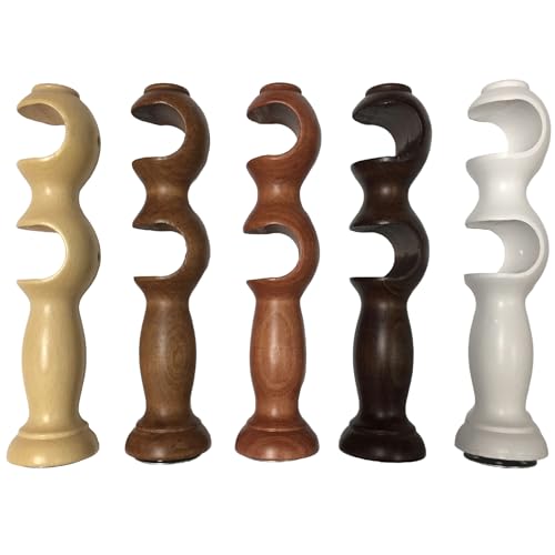 💎 L’ELEGANZA INTRAMONTABILE DEL LEGNO - I nostri Supporti per Tende Doppi sono realizzati al 100% in legno di alta qualità. Grazie alla varietà di colorazioni disponibili sono perfetti per ogni decoro e si adattano facilmente ad ogni contesto dal più classico al più moderno. Puoi scegliere il colore del Supporto Bastone Tenda fra Bianco, Ciliegio, Noce, Olmo o Naturale