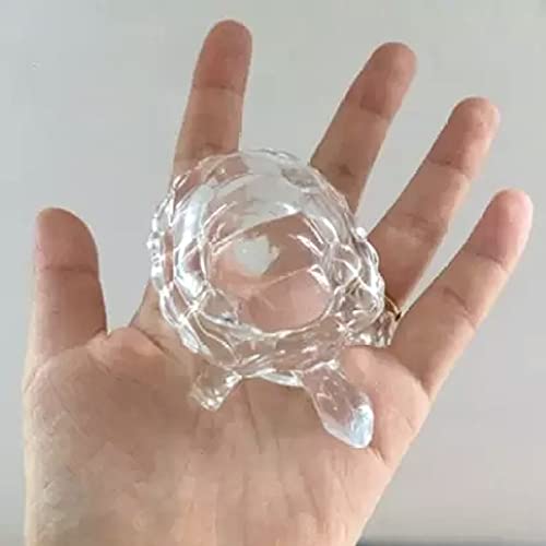 Image of Crystal Glass Turtle-Tortoise for FENG Shui and VASTU