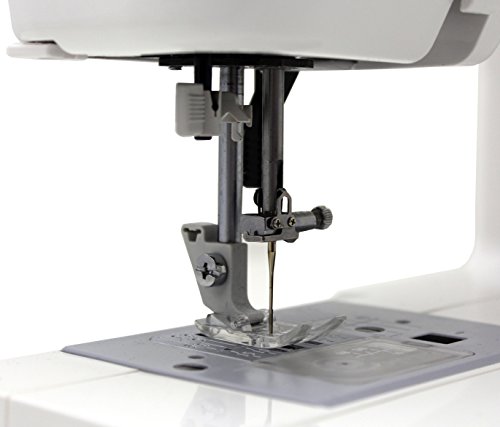 Janome MOD-19 Easy-to-Use Sewing Machine with 19 Stitches, Automatic Needle Threader and 5-Piece Feed Dogs,white by Janome - Image 9