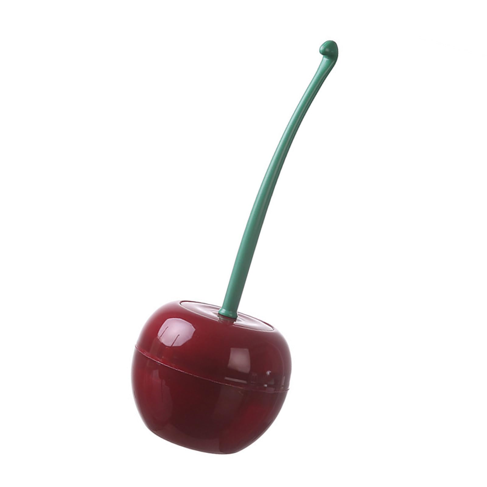 Kalttoy Mineral Cleaner Toilet Brush Featuring Comfortable Hold Cherries Shape Pumice Texture for Hard Water Marks Pumice Toilet Brush Hard Water Stain Remover