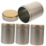 Photo Gallery ultechnovo 4 pezzi barattoli tè in sigillati contenitori ermetici rotondi per viaggi e casa vasetti compatti per tisane snack e resistente e decorativo Photo Gallery ultechnovo 4 pezzi barattoli tè in sigillati contenitori ermetici rotondi per viaggi e casa vasetti compatti per tisane snack e resistente e decorativo
