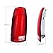 United Pacific 111124 24 LED Tail Light w/6 LED Backup Light Assembly for 1988-2000 Chevrolet & GMC Truck (OBS Body Style), 12V - ONE Set (Pack of 2)