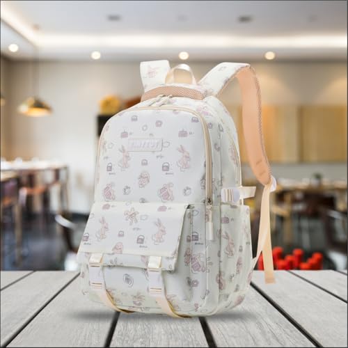 Image of Tinytot 30 Litre Japanese Korean Style School Bag Water-Resistant Laptop & Travel Backpack - Unisex Large 18 Inches Multipurpose Student Backpack for Boys & Girls, Men & Women