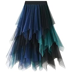 Layered Blue and Green