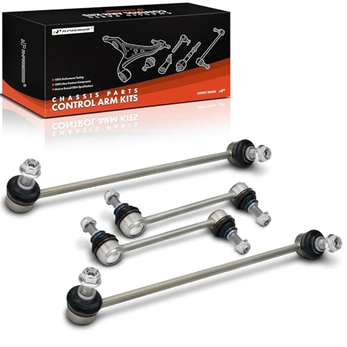 A-Premium Set of 4, Front & Rear Sway Bar Link Stabilizer Bar Link Kit, Compatible with Acura RDX 2013-2018
