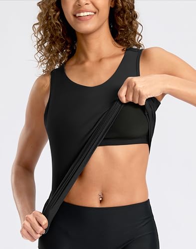 G Gradual Tankini Tops for Women High Neck Swimsuits Swim Top Modest Bathing Suit Swimwear Tank Top only No Bottom4